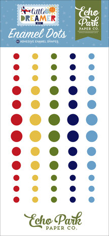 Echo Park Welcome Baby Girl Enamel Dots (WBG233028)