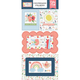 Echo Park Little Dreamer Girl 6x13 Inch Chipboard Frames (LD237065)