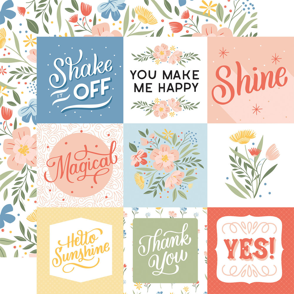 Echo Park Salutations No.1 12x12 Inch Collection Kit (SAN244016)