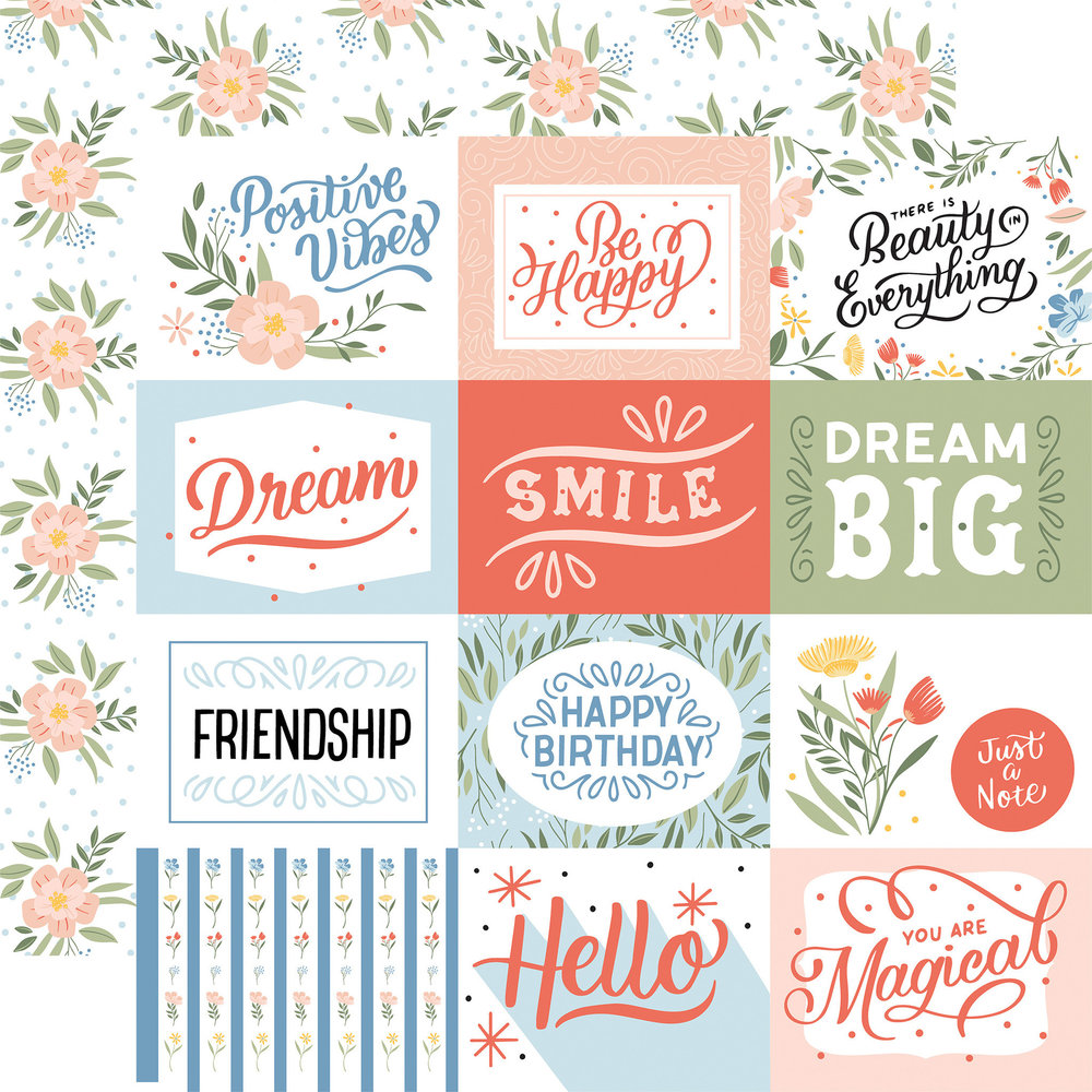 Echo Park Salutations No.1 12x12 Inch Collection Kit (SAN244016)