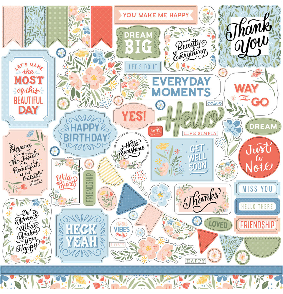 Echo Park Salutations No.1 12x12 Inch Collection Kit (SAN244016)