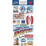 Carta Bella Our Travel Adventure 6x13 Inch Chipboard Phrases (CBOTA131022)