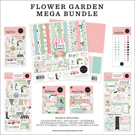 Carta Bella Flower Garden Mega Bundle (CBGA130050) Carta Bella Flower Garden Mega Bundle (CBGA130050)