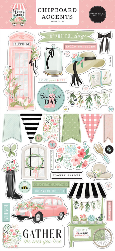 Carta Bella Flower Garden Mega Bundle (CBGA130050) Carta Bella Flower Garden Mega Bundle (CBGA130050)