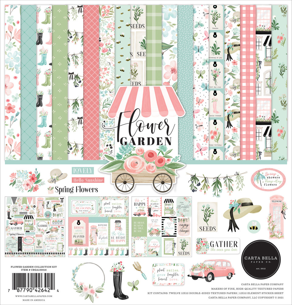 Carta Bella Flower Garden Mega Bundle (CBGA130050) Carta Bella Flower Garden Mega Bundle (CBGA130050)