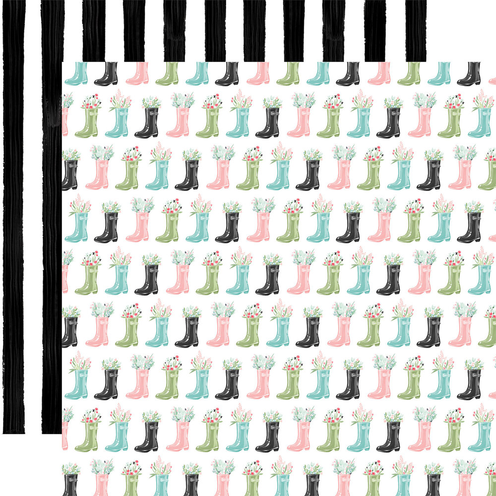 Carta Bella Flower Garden 6x6 Inch Paper Pad (CBGA130023) Carta Bella Flower Garden 6x6 Inch Paper Pad (CBGA130023)