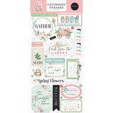 Carta Bella Flower Garden 6x13 Inch Chipboard Phrases (CBGA130022)