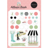 Carta Bella Flower Garden Adhesive Brads (CBGA130020)