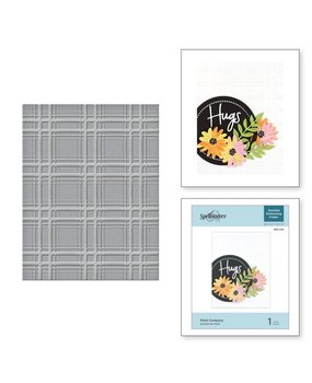 Spellbinders Plaid Company Embossing Folder (SES-018)