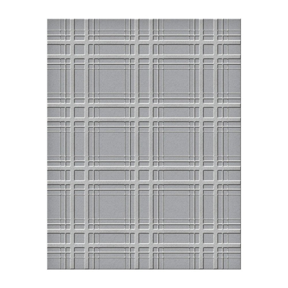 Spellbinders Plaid Company Embossing Folder (SES-018)