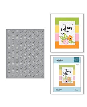Spellbinders Heart and Soul Embossing Folder (SES-019)