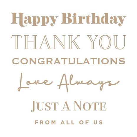 Spellbinders Essential Glimmer Sentiments Glimmer Hot Foil Plate (GLP-278) Spellbinders Essential Glimmer Sentiments Glimmer Hot Foil Plate (GLP-278)