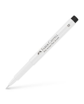 Faber Castell Tekenstift Pitt Artist Pen Brush White 101 (FC-167401) Faber Castell Tekenstift Pitt Artist Pen Brush White 101 (FC-167401)