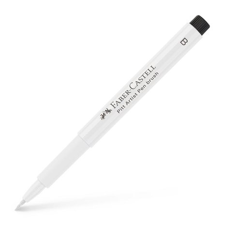 Faber Castell Tekenstift Pitt Artist Pen Brush White 101 (FC-167401)
