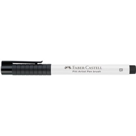 Faber Castell Tekenstift Pitt Artist Pen Brush White 101 (FC-167401)