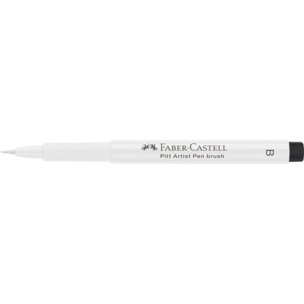 Faber Castell Tekenstift Pitt Artist Pen Brush White 101 (FC-167401)