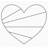 My Favorite Things Die-namics Heart Rays (MFT-1912)