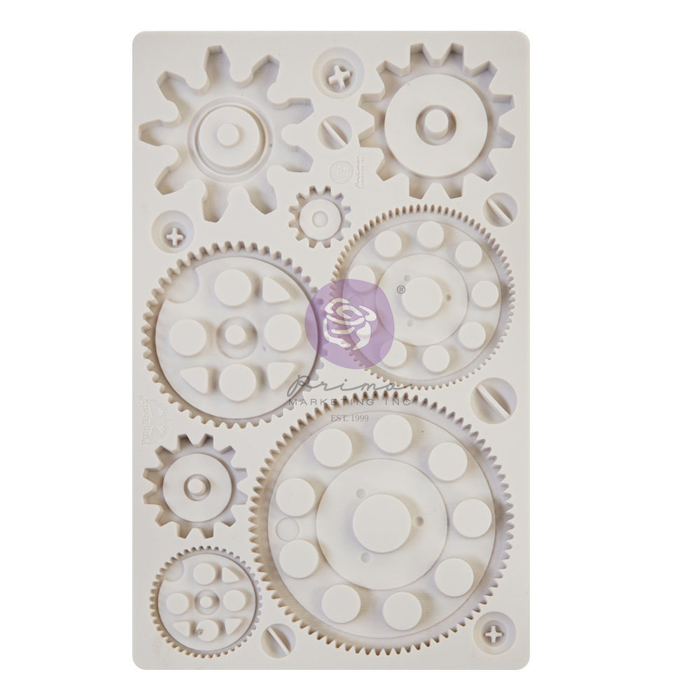Prima Marketing Inc Finnabair Imaginarium Machine Parts Moulds (968663)