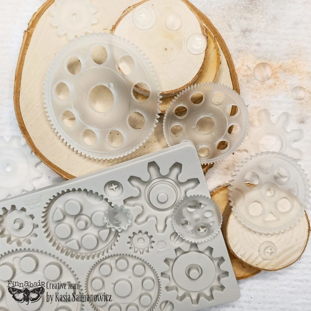 Prima Marketing Inc Finnabair Imaginarium Machine Parts Moulds (968663)
