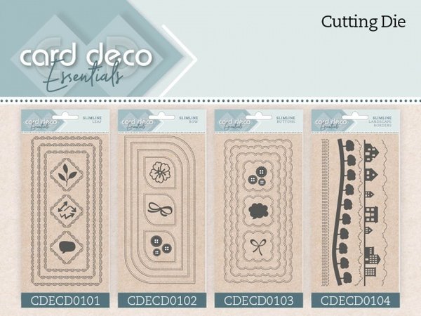 Card Deco Snijmal Slimline Leaf (CDECD0101) Card Deco Snijmal Slimline Leaf (CDECD0101)