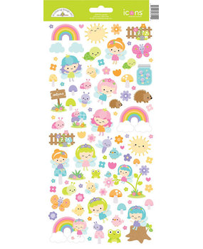Doodlebug Design Inc. Fairy Garden Icons Stickers (7219) Doodlebug Design Inc. Fairy Garden Icons Stickers (7219)