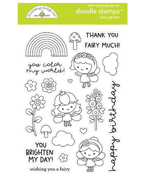 Doodlebug Design Inc. Fairy Garden Doodle Stamps (7211) Doodlebug Design Inc. Fairy Garden Doodle Stamps (7211)