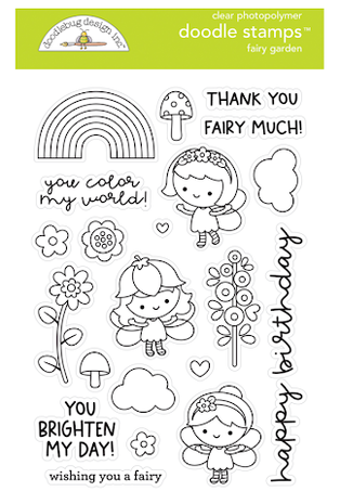 Doodlebug Design Inc. Fairy Garden Doodle Stamps (7211) Doodlebug Design Inc. Fairy Garden Doodle Stamps (7211)