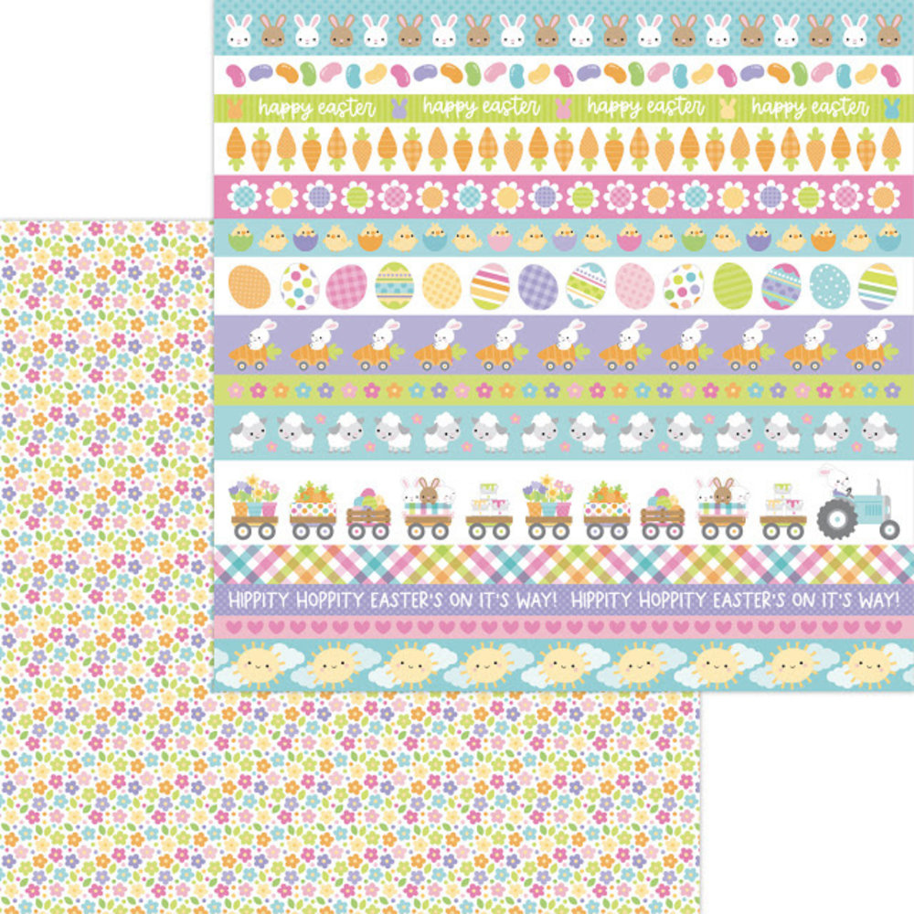 Doodlebug Design Inc. Hippity Hoppity 12x12 Inch Paper Pack (7193)