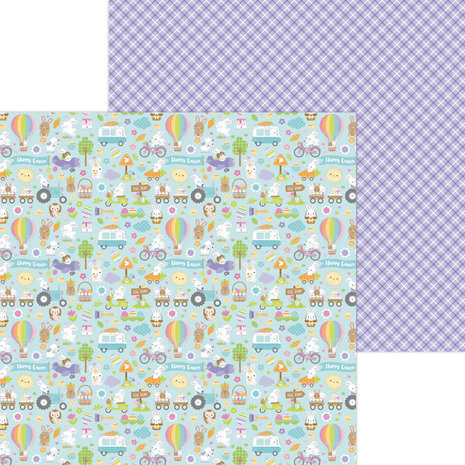 Doodlebug Design Inc. Hippity Hoppity 12x12 Inch Paper Pack (7193)