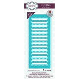 Creative Expressions Slimline Decorative Squared Stripes Frames Dies (CED1255)