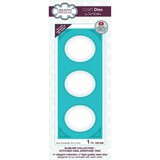 Creative Expressions Slimline Stitched Oval Aperture Trio Frames Dies (CED1258)