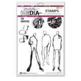 Ranger Dina Wakley Media Cling Stamp You Are The Universe (MDR74830)