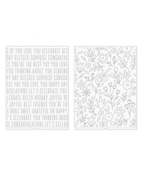 We R Memory Keepers Jen Hadfield Revolution Embossing Folder (2pcs) (661201) We R Memory Keepers Jen Hadfield Revolution Embossing Folder (2pcs) (661201)