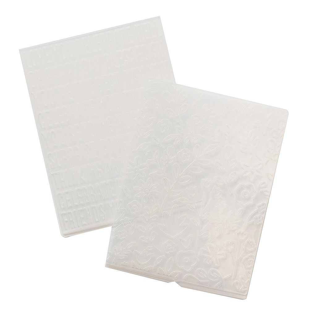 We R Memory Keepers Jen Hadfield Revolution Embossing Folder (2pcs) (661201) We R Memory Keepers Jen Hadfield Revolution Embossing Folder (2pcs) (661201)