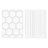 We R Memory Keepers Paige Evans Revolution Embossing Folder (2pcs) (661204)