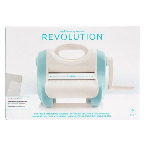 We R Memory Keepers Revolution Cutting and Embossing Machine (661176) + GRATIS DISNEY SNIJMAL We R Memory Keepers Revolution Cutting and Embossing Machine (661176) + GRATIS DISNEY SNIJMAL
