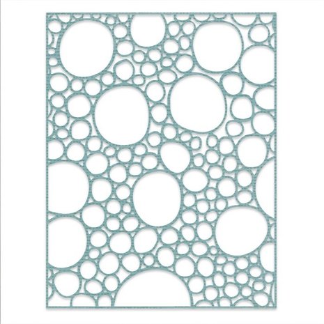 Sizzix Thinlits Alterations Die Set 1PK Bubbling (665211)