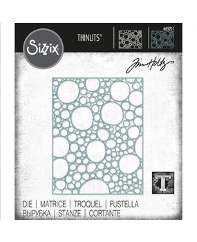 Sizzix Thinlits Alterations Die Set 1PK Bubbling (665211) Sizzix Thinlits Alterations Die Set 1PK Bubbling (665211)