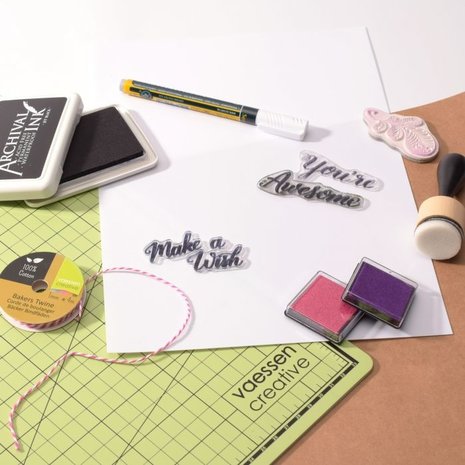 Vaessen Creative Krimpfolie A4 Wit 25pcs (AR3-600) Vaessen Creative Krimpfolie A4 Wit 25pcs (AR3-600)