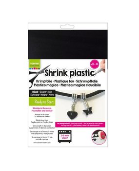 Vaessen Creative Krimpfolie A4 Zwart 25pcs (1611-207)* Vaessen Creative Krimpfolie A4 Zwart 25pcs (1611-207)*