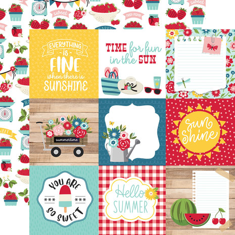 Echo Park A Slice Of Summer 12x12 Inch Collection Kit (SOS241016)