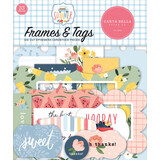 Carta Bella Summer Ephemera Frames & Tags (CBS133025)