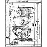 Crafty Individuals Time for Tea Unmounted Rubber Stamp (CI-547)