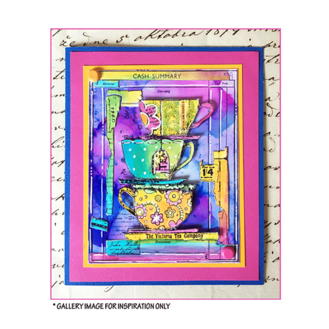 Crafty Individuals Time for Tea Unmounted Rubber Stamp (CI-547) Crafty Individuals Time for Tea Unmounted Rubber Stamp (CI-547)