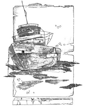 Crafty Individuals Of the Sea Unmounted Rubber Stamp (CI-559)