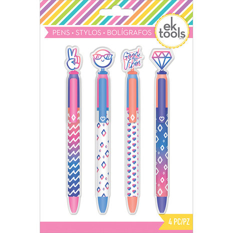 EK Tools Pen Set Good Vibes (4pcs) (8601631) EK Tools Pen Set Good Vibes (4pcs) (8601631)