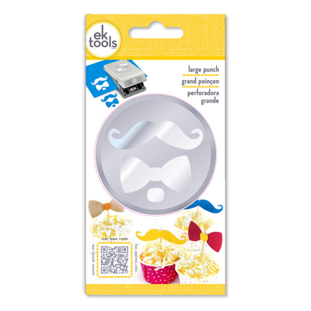 EK Tools Large Punch Bow and Mustache (54-30195)