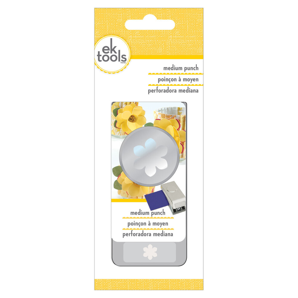 EK Tools Medium Punch Gardenia (54-20080) EK Tools Medium Punch Gardenia (54-20080)
