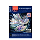 Vaessen Creative Florance Smooth Aquarelpapier A5 Zwart 100pcs (2911-9102)