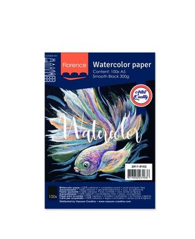 Vaessen Creative Florance Smooth Aquarelpapier A5 Zwart 100pcs (2911-9102) Vaessen Creative Florance Smooth Aquarelpapier A5 Zwart 100pcs (2911-9102)